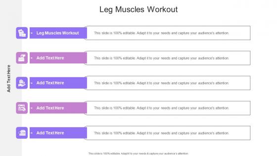 Leg Muscles Workout In Powerpoint And Google Slides Cpb