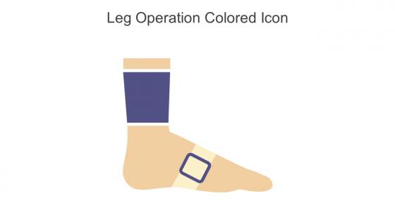 Leg Operation Colored Icon In Powerpoint Pptx Png And Editable Eps Format