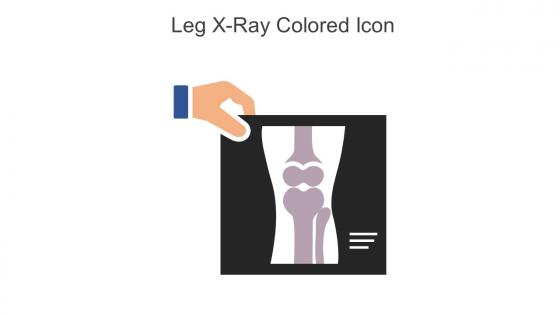 Leg X Ray Colored Icon In Powerpoint Pptx Png And Editable Eps Format