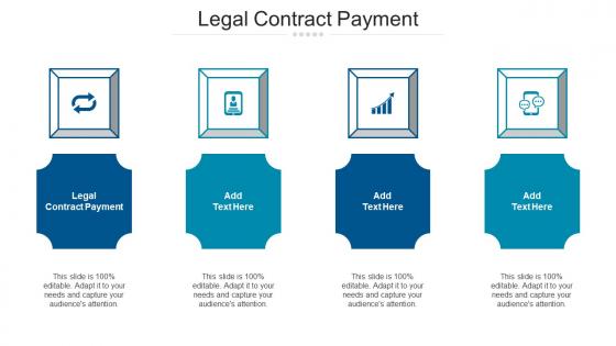 Legal Contract Payment Ppt Powerpoint Presentation Slides Inspiration Cpb
