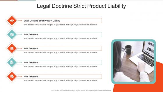 Legal Doctrine Strict Product Liability In Powerpoint And Google Slides Cpb