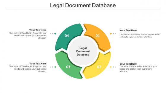 Legal Document Database Ppt Powerpoint Presentation Summary Background Cpb