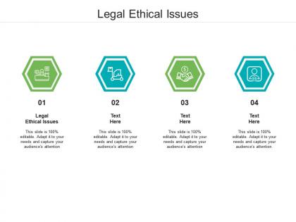 Legal ethical issues ppt powerpoint presentation ideas outfit cpb