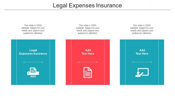 Legal Expenses Insurance Ppt Powerpoint Presentation Styles Icon Cpb