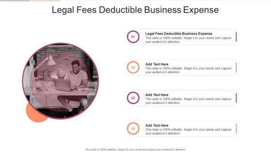 Legal Fees Deductible Business Expense In Powerpoint And Google Slides Cpb