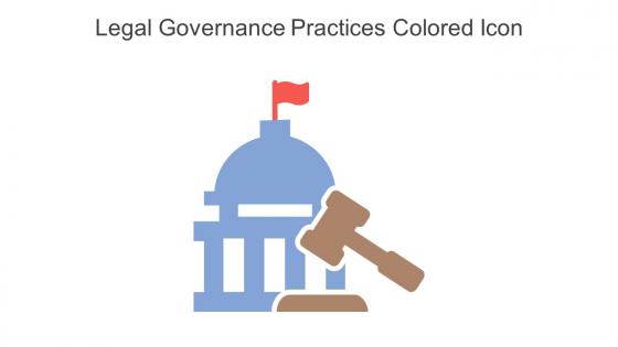 Legal Governance Practices Colored Icon In Powerpoint Pptx Png And Editable Eps Format