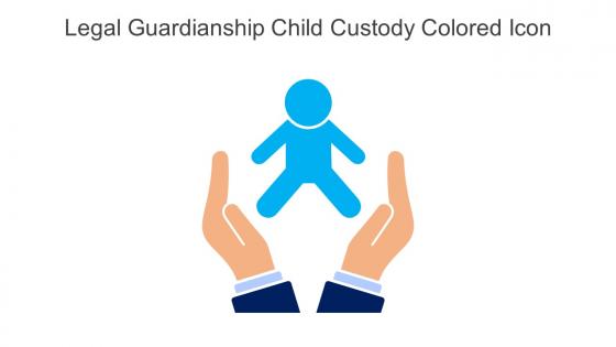 Legal Guardianship Child Custody Colored Icon In Powerpoint Pptx Png And Editable Eps Format