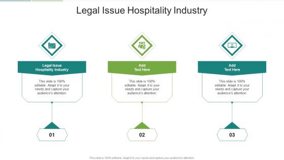 Legal Issue Hospitality Industry In Powerpoint And Google Slides Cpb
