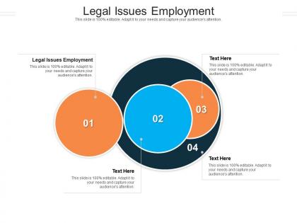 Legal issues employment ppt powerpoint presentation tips cpb