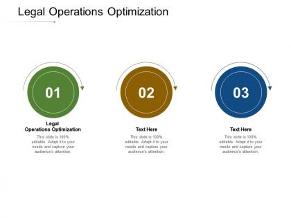 Legal operations optimization ppt powerpoint presentation file background images cpb