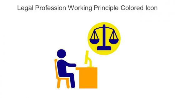 Legal Profession Working Principle Colored Icon In Powerpoint Pptx Png And Editable Eps Format