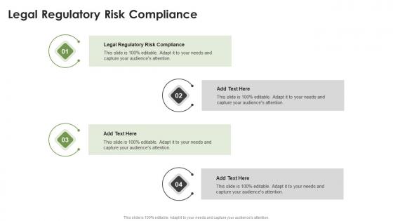 Legal Regulatory Risk Compliance In Powerpoint And Google Slides Cpb