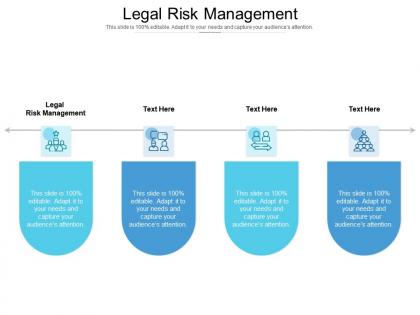 Legal risk management ppt powerpoint presentation slides templates cpb