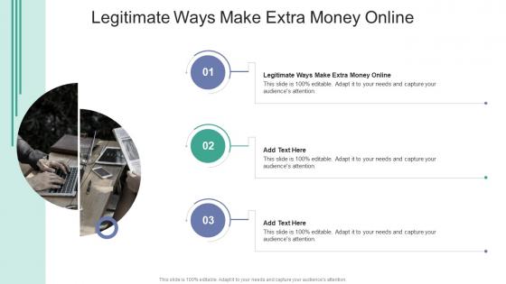 Legitimate Ways Make Extra Money Online In Powerpoint And Google Slides Cpb