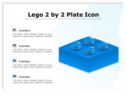 Lego 2 by 2 plate icon
