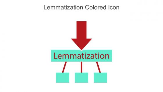 Lemmatization Colored Icon In Powerpoint Pptx Png And Editable Eps Format