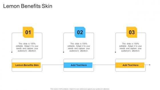 Lemon Benefits Skin In Powerpoint And Google Slides Cpb