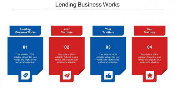 Lending Business Works Ppt Powerpoint Presentation Professional Graphics Download Cpb