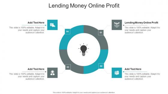 Lending Money Online Profit In Powerpoint And Google Slides Cpb