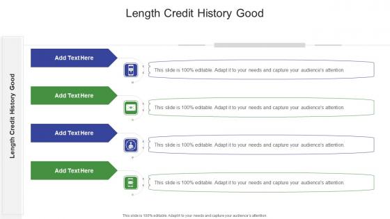 Length Credit History Good In Powerpoint And Google Slides Cpb