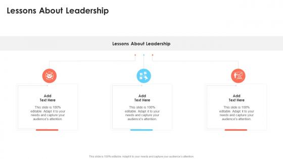 Lessons About Leadership In Powerpoint And Google Slides Cpb