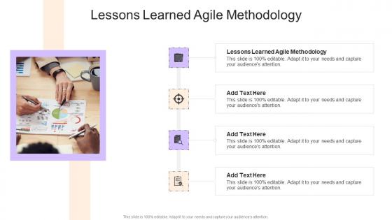 Lessons Learned Agile Methodology In Powerpoint And Google Slides Cpb