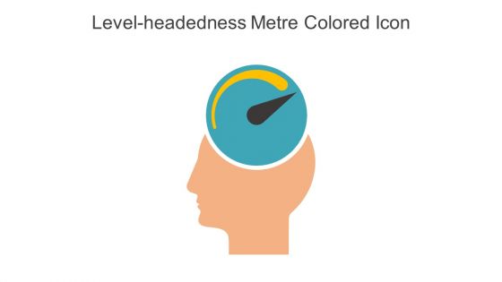 Level Headedness Metre Colored Icon In Powerpoint Pptx Png And Editable Eps Format