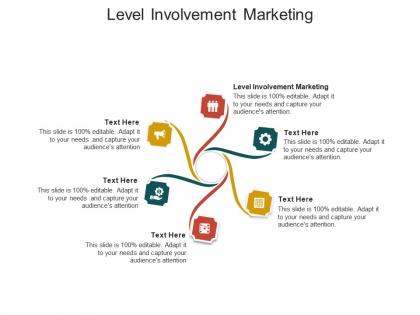 Level involvement marketing ppt powerpoint presentation summary file formats cpb