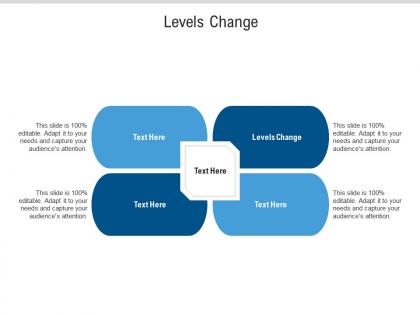 Levels change ppt powerpoint presentation professional show cpb