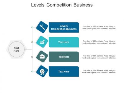 Levels competition business ppt powerpoint presentation icon example cpb