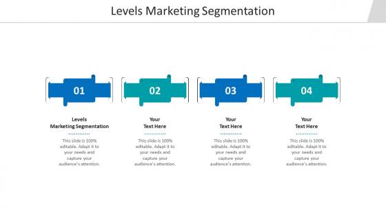 Levels marketing segmentation ppt powerpoint presentation infographic template cpb