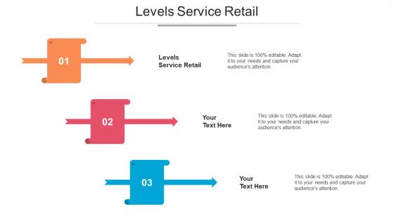 Levels Service Retail Ppt Powerpoint Presentation Inspiration Graphic Images Cpb