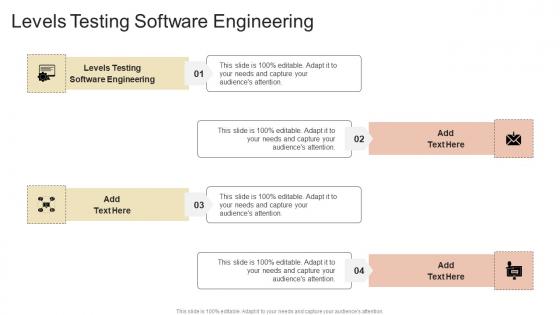 Levels Testing Software Engineering In Powerpoint And Google Slides Cpb