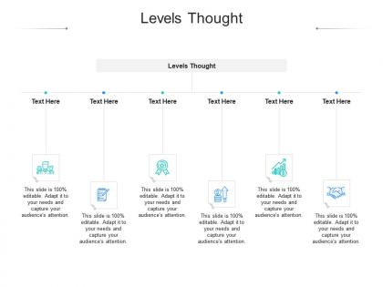 Levels thought ppt powerpoint presentation picture cpb