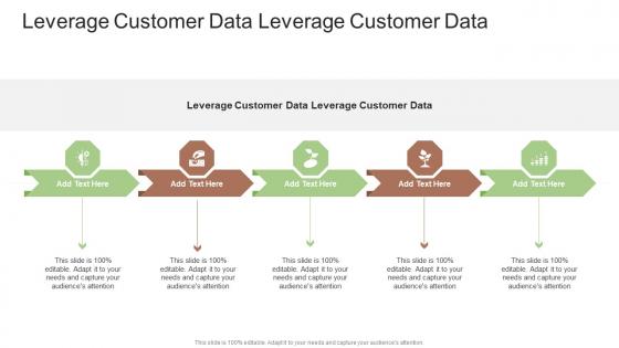 Leverage Customer Data Leverage Customer Data In Powerpoint And Google Slides Cpb