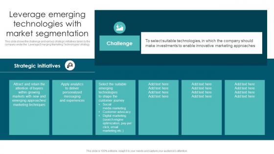 Leverage Emerging Technologies Market Segmentation Strategies To Identify MKT SS V