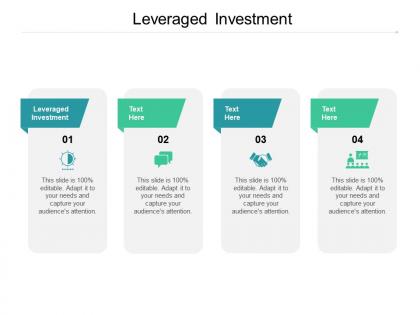 Leveraged investment ppt powerpoint presentation outline examples cpb