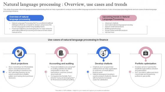 Leveraging Artificial Intelligence Natural Language Processing Overview Use Cases AI SS V