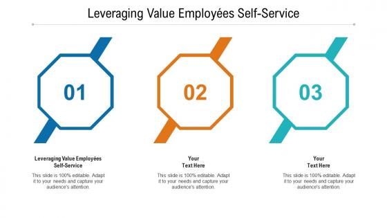Leveraging value employees self service ppt powerpoint presentation show samples cpb
