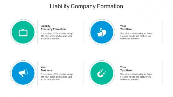 Liability company formation ppt powerpoint presentation clipart cpb