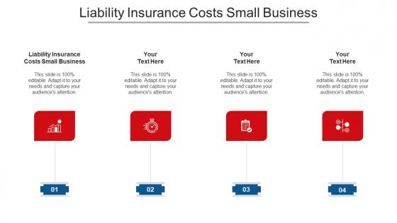 Liability Insurance Costs Small Business Ppt Powerpoint Presentation File Summary Cpb