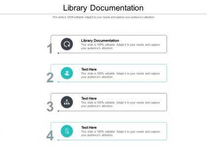 Library documentation ppt powerpoint presentation ideas objects cpb