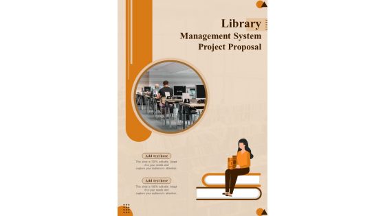 Library Management System Project Proposal One Pager Sample Example Document