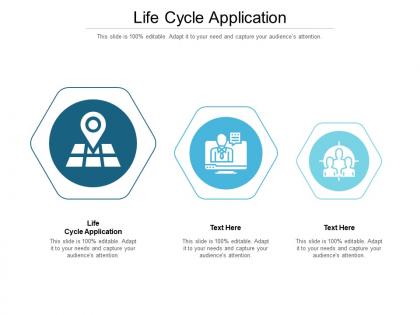 Life cycle application ppt powerpoint presentation outline templates cpb