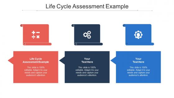 Life cycle assessment example ppt powerpoint presentation pictures smartart cpb