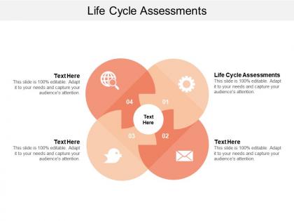 Life cycle assessments ppt powerpoint presentation gallery clipart images cpb
