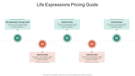 Life Expressions Pricing Guide In Powerpoint And Google Slides Cpb