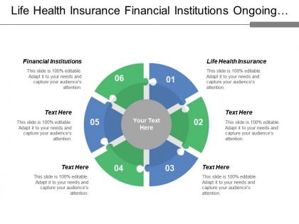 Life health insurance financial institutions ongoing services lifestyle choices