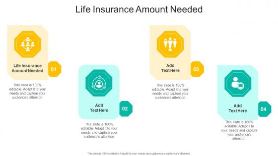Life Insurance Amount Needed In Powerpoint And Google Slides Cpb