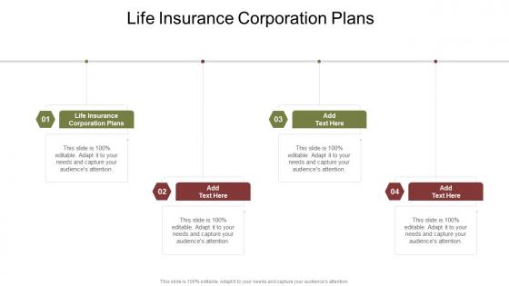 Life Insurance Corporation Plans In Powerpoint And Google Slides Cpb